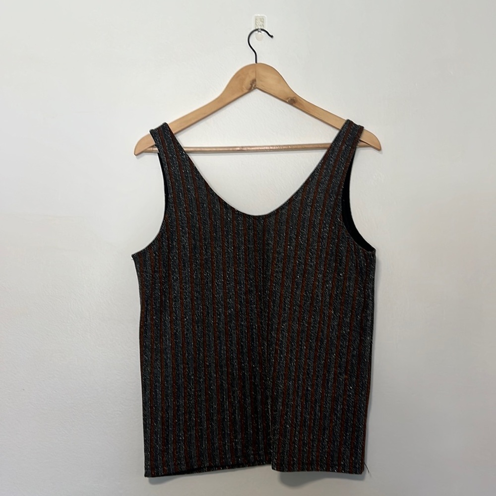 ICHI Sparkle Stripes Tank